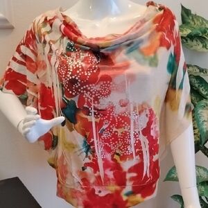 Floral Print Women's Top